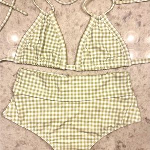 Montce High Waisted Swim Suit